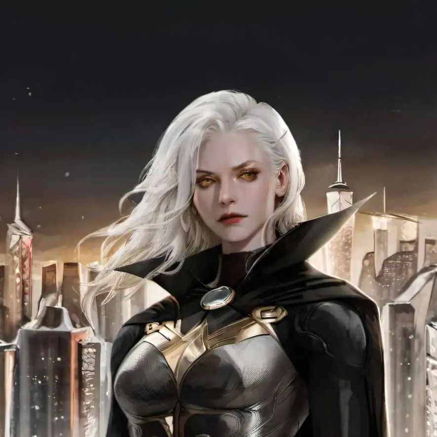 chat with ai character: Superheroine