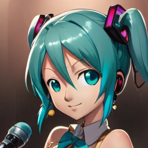 chat with ai character: Hatsune Miku