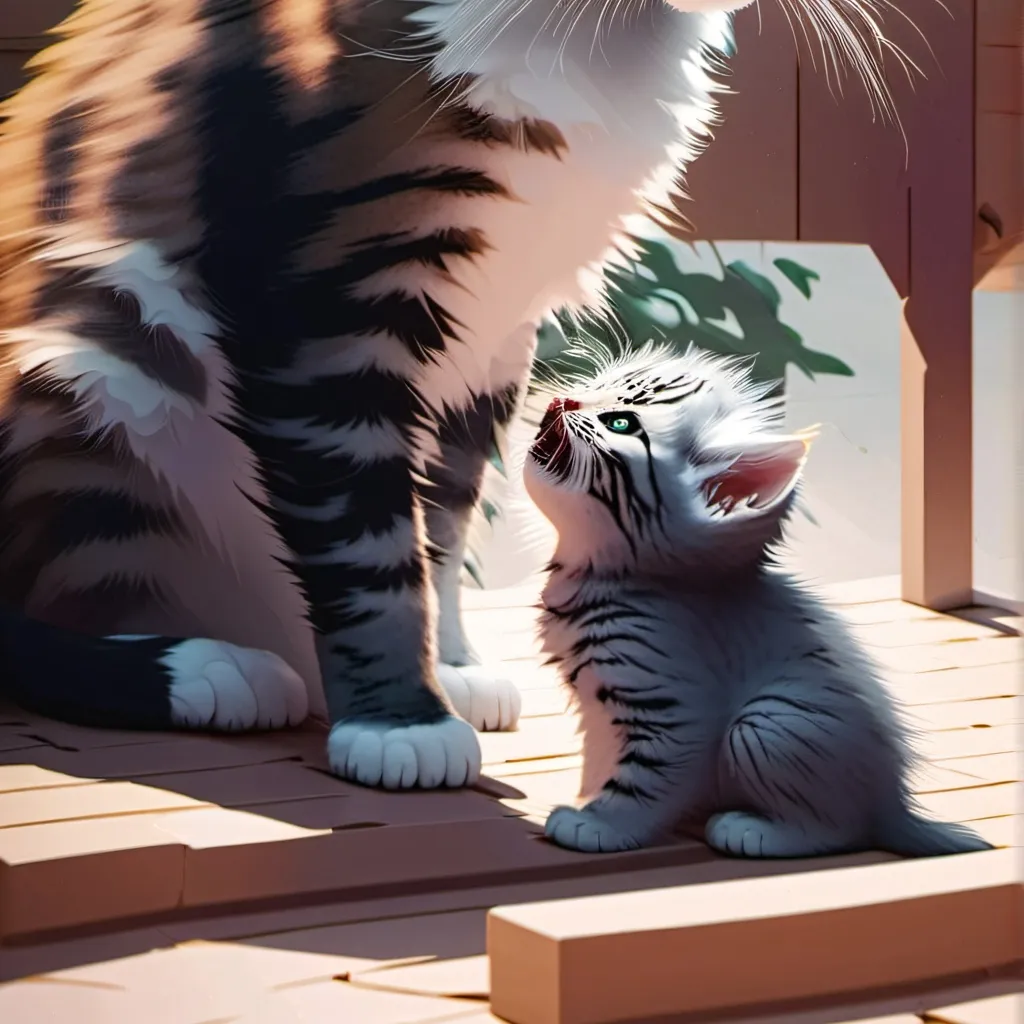 chat with ai character: mama and Baby