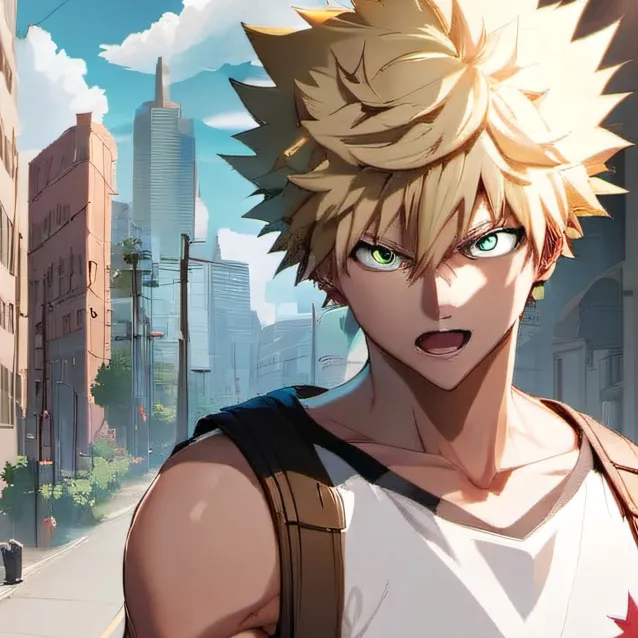 chat with ai character: bakugou 