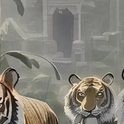 chat with ai character: 3 tiger pack