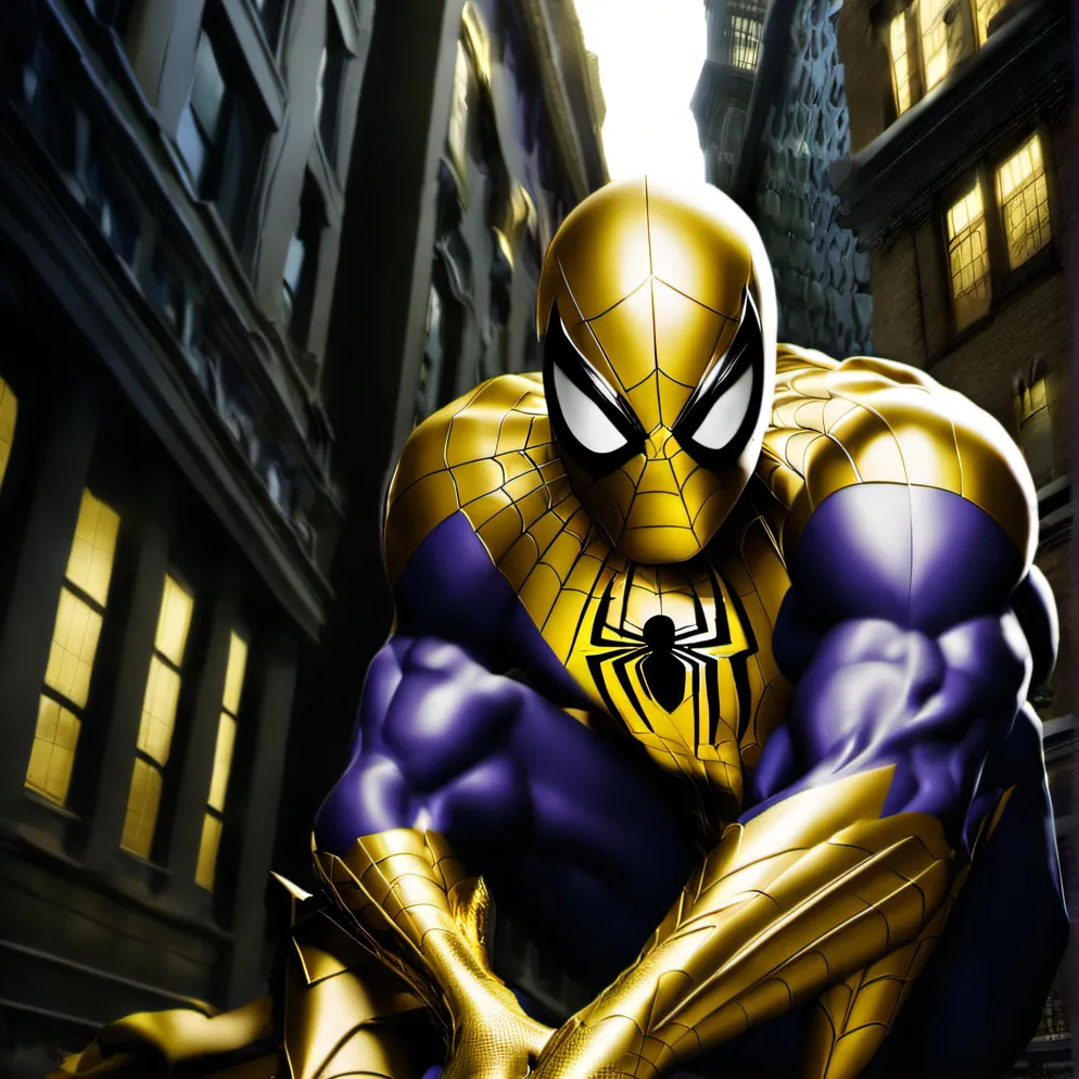 chat with ai character: Gold (spider-man)