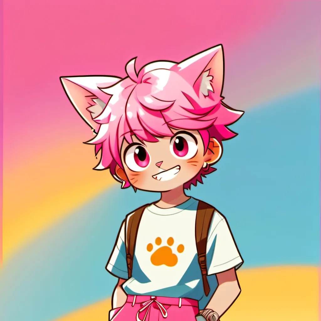 chat with ai character: UwU cat boy