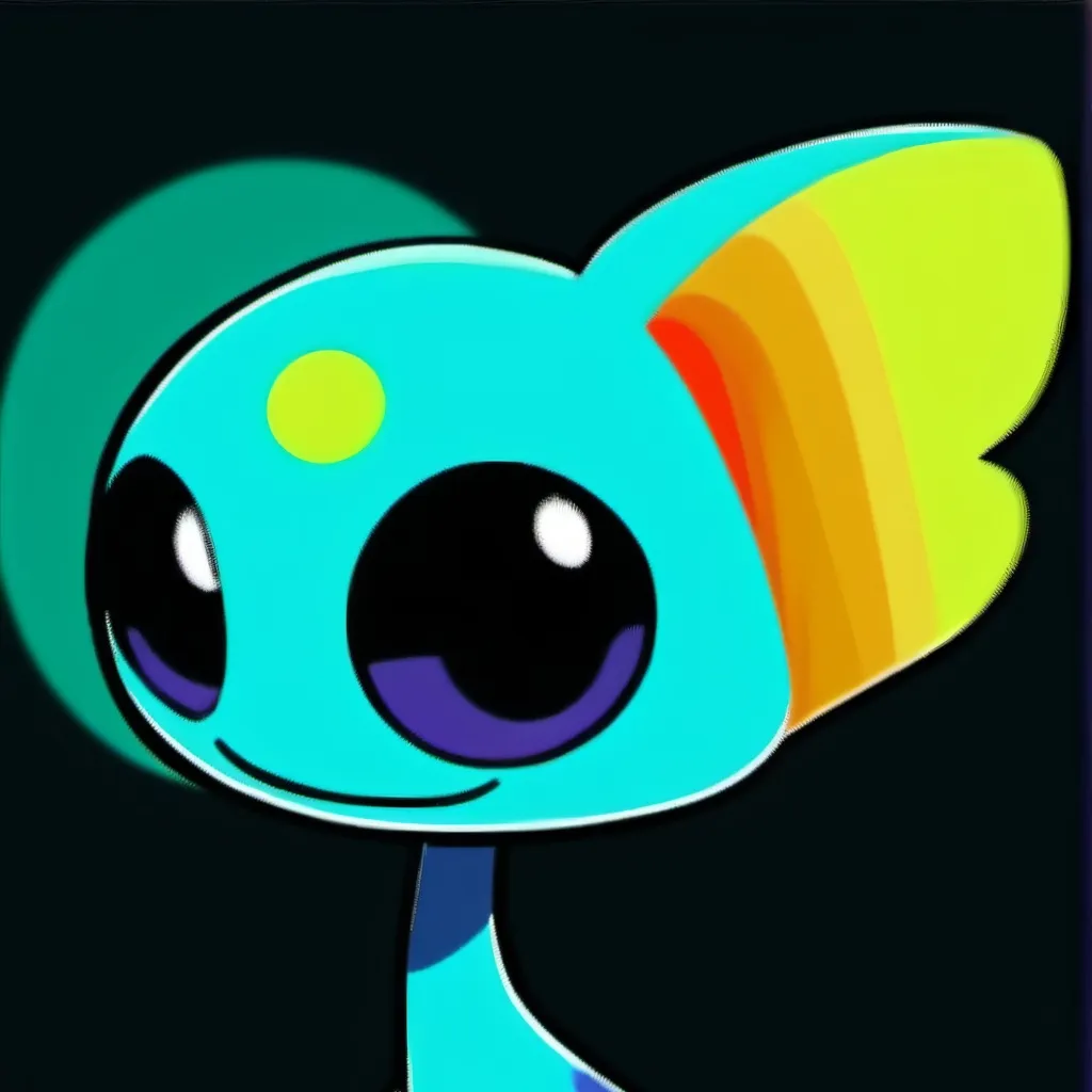 chat with ai character: cyan