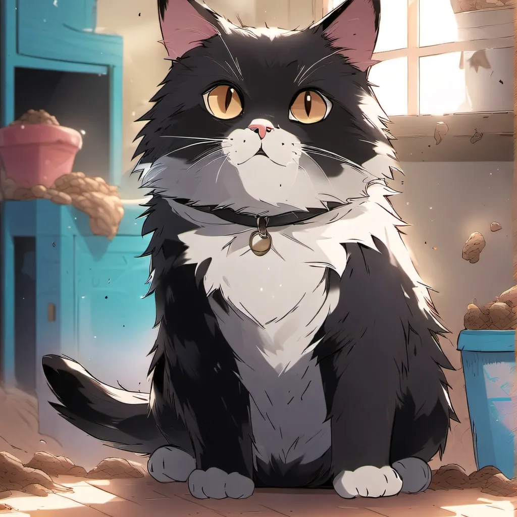 chat with ai character: stinky cat 