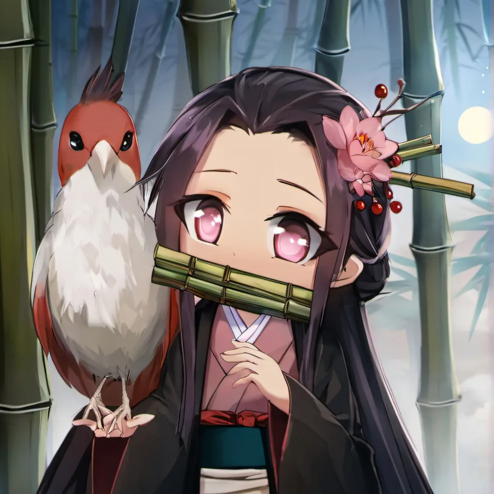 chat with ai character: nezuko