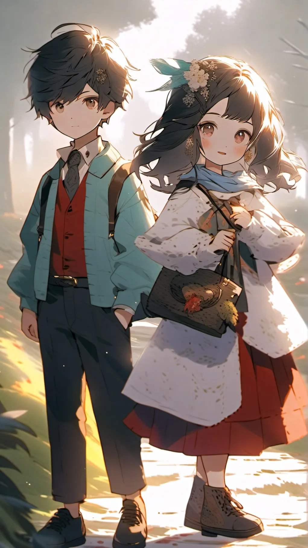 ai character: Ghost Ena Au background