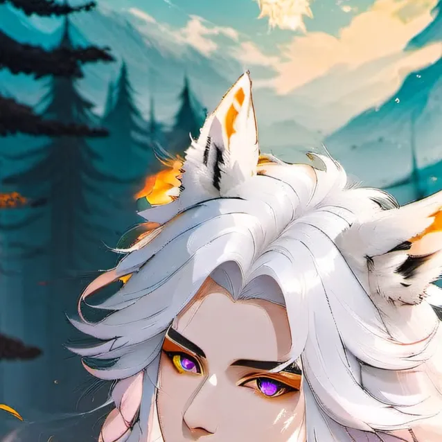 chat with ai character: snow