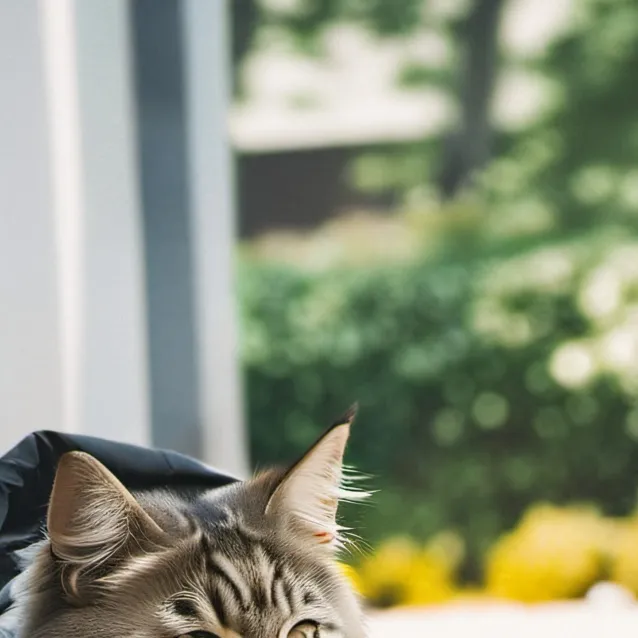 chat with ai character: a homeless cat