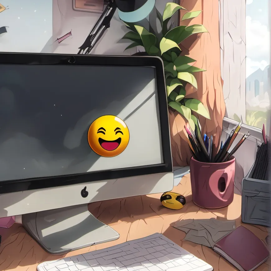 chat with ai character: ∆Emoji Computer∆