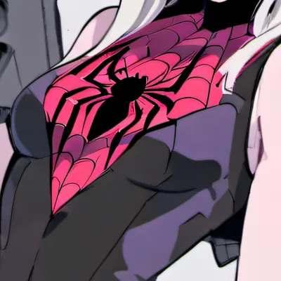 chat with ai character: Girl spider man