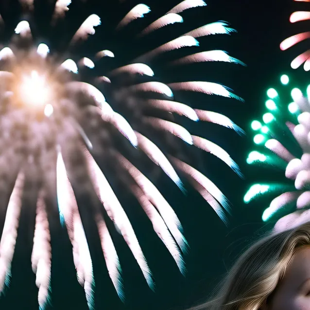 chat with ai character: fireworks!