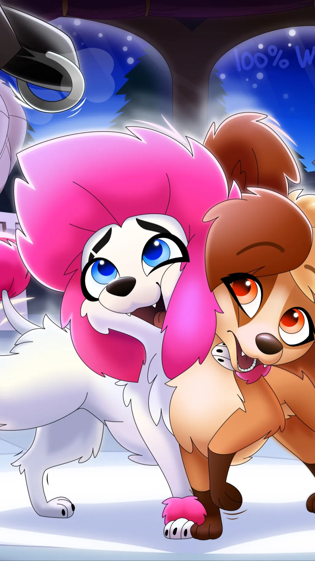 ai character: 100% Wolf background