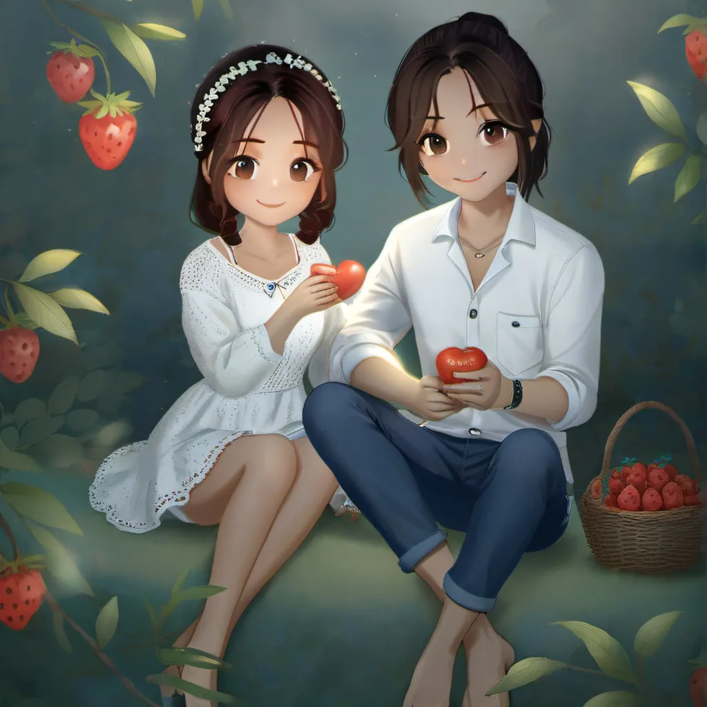 chat with ai character: blueberry and rasb