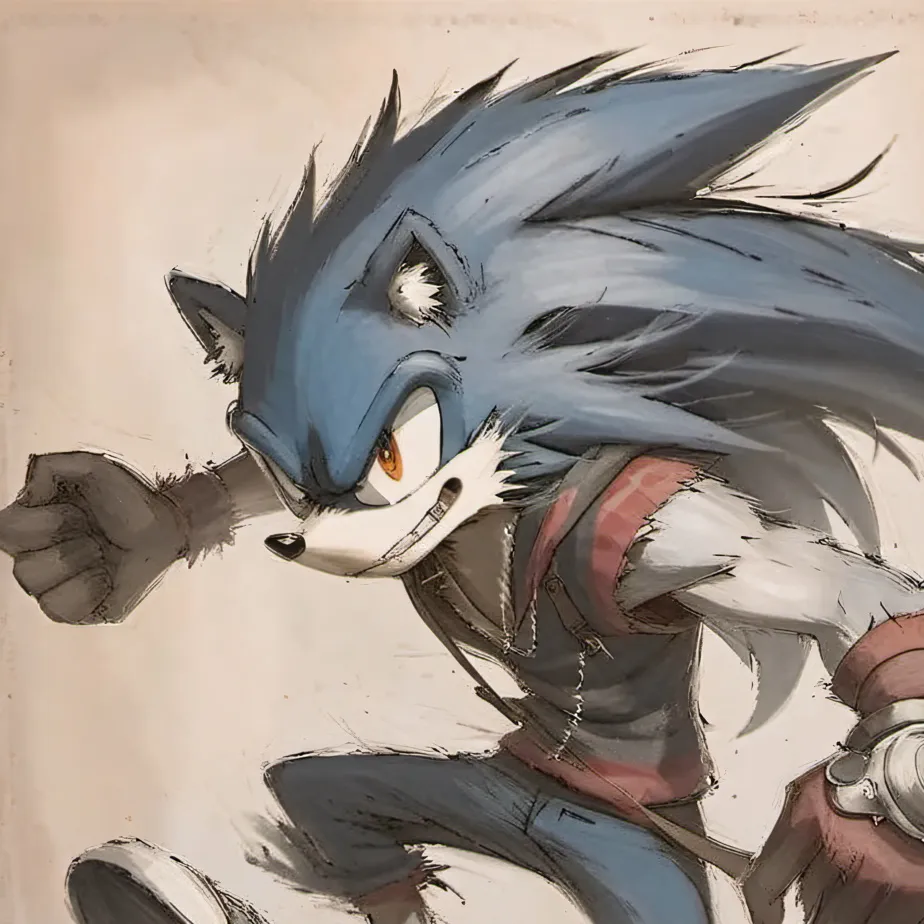 chat with ai character: Werehog Sonic