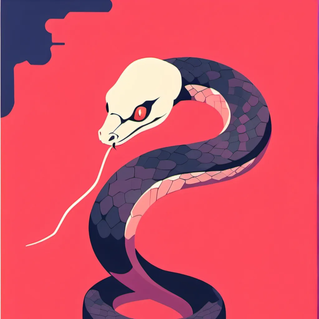 chat with ai character: Purple Snake