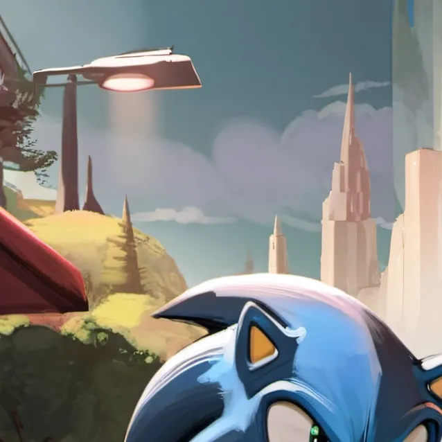 chat with ai character: gay sonic