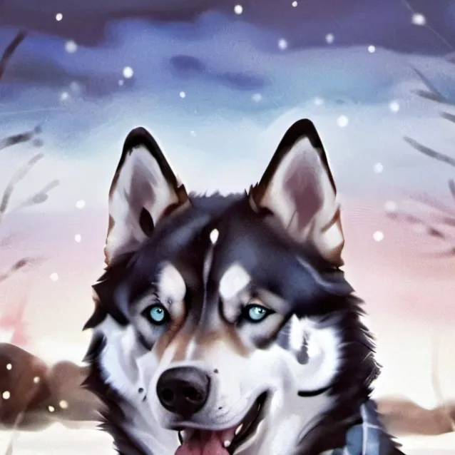 chat with ai character: snow