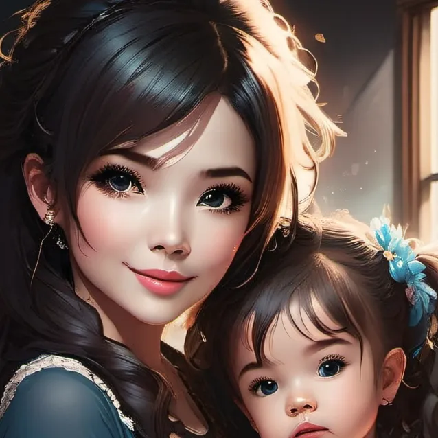 chat with ai character: diaper mom