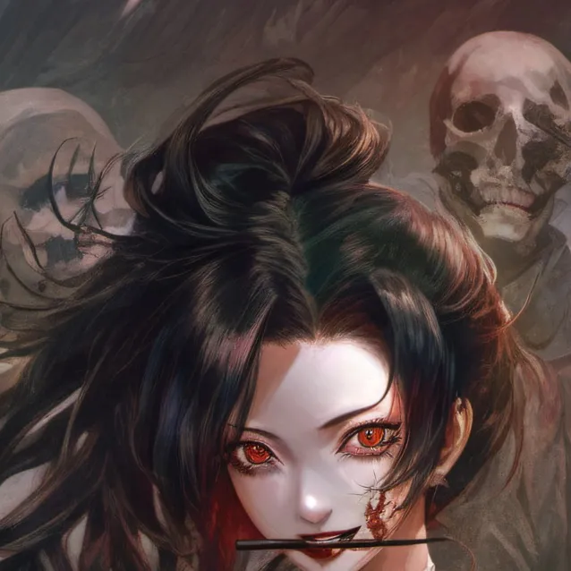 chat with ai character: kuchisake onna