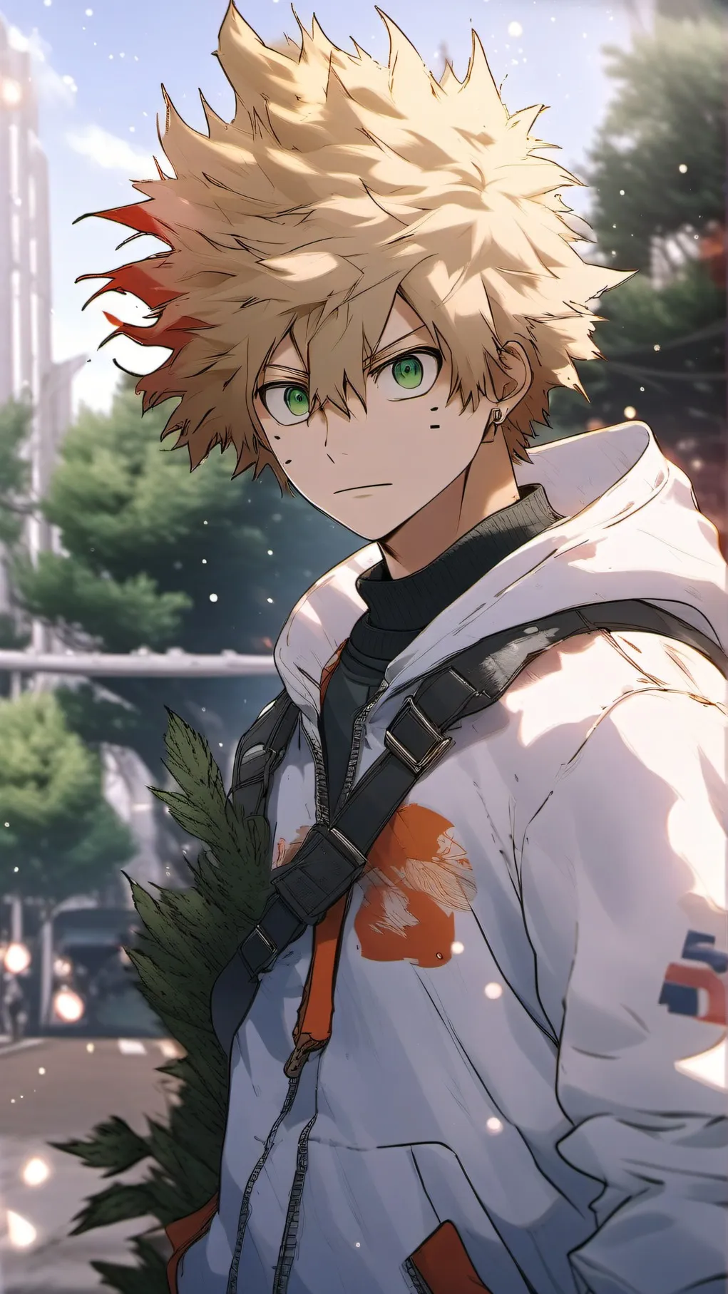 ai character: mha in your house background