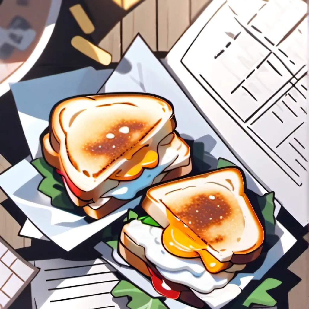chat with ai character: A grilled cheese:)