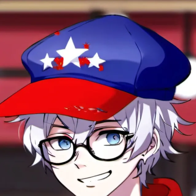 chat with ai character: AMERICA! ;3