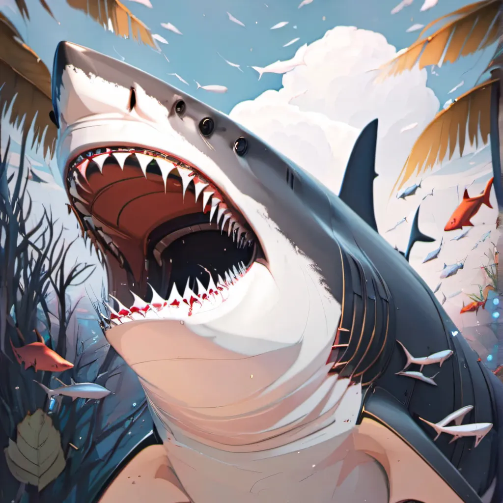 chat with ai character: Shark