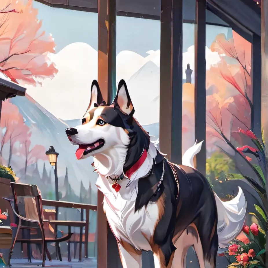 chat with ai character: dog