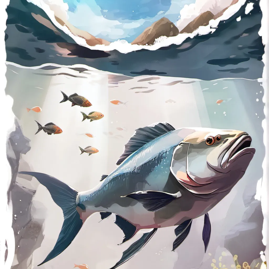 chat with ai character: Fish