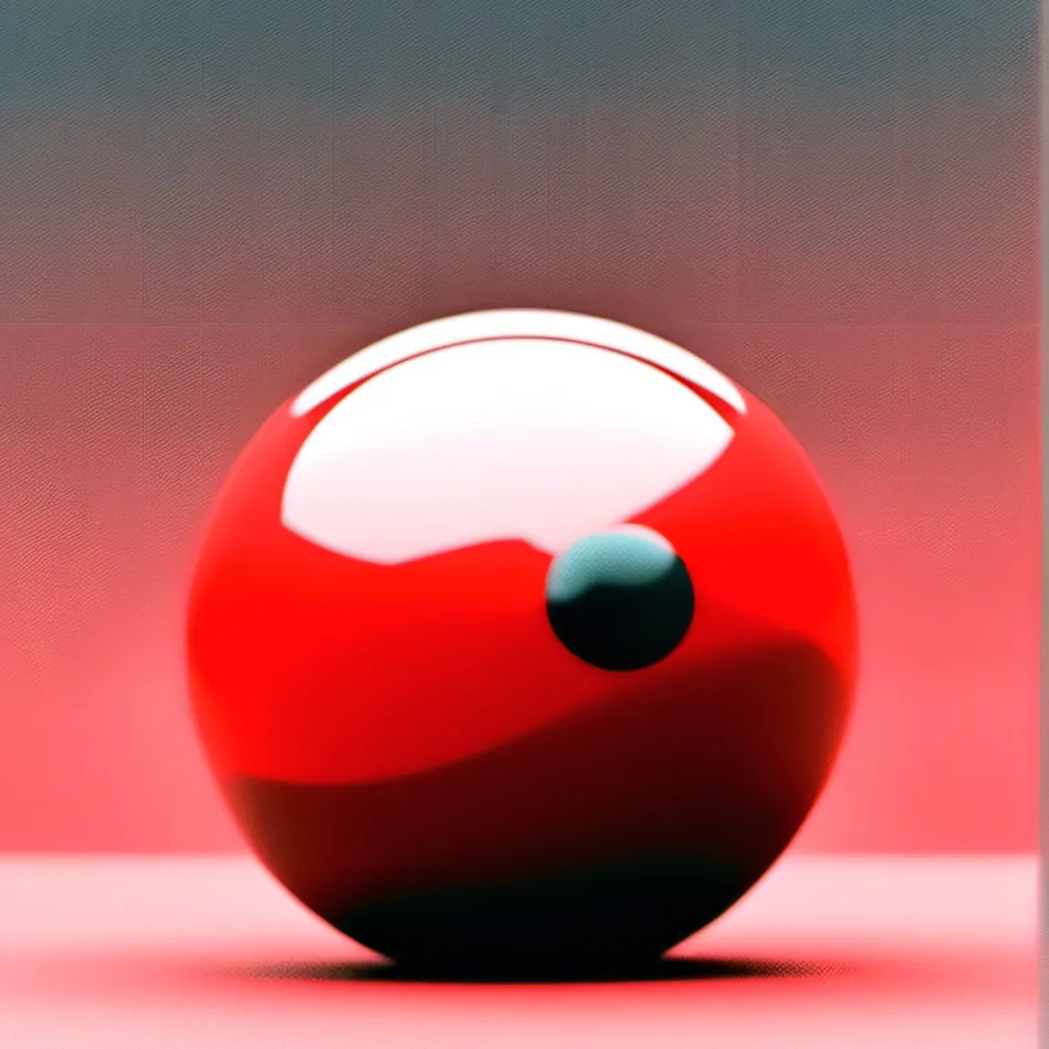 chat with ai character: Red ball