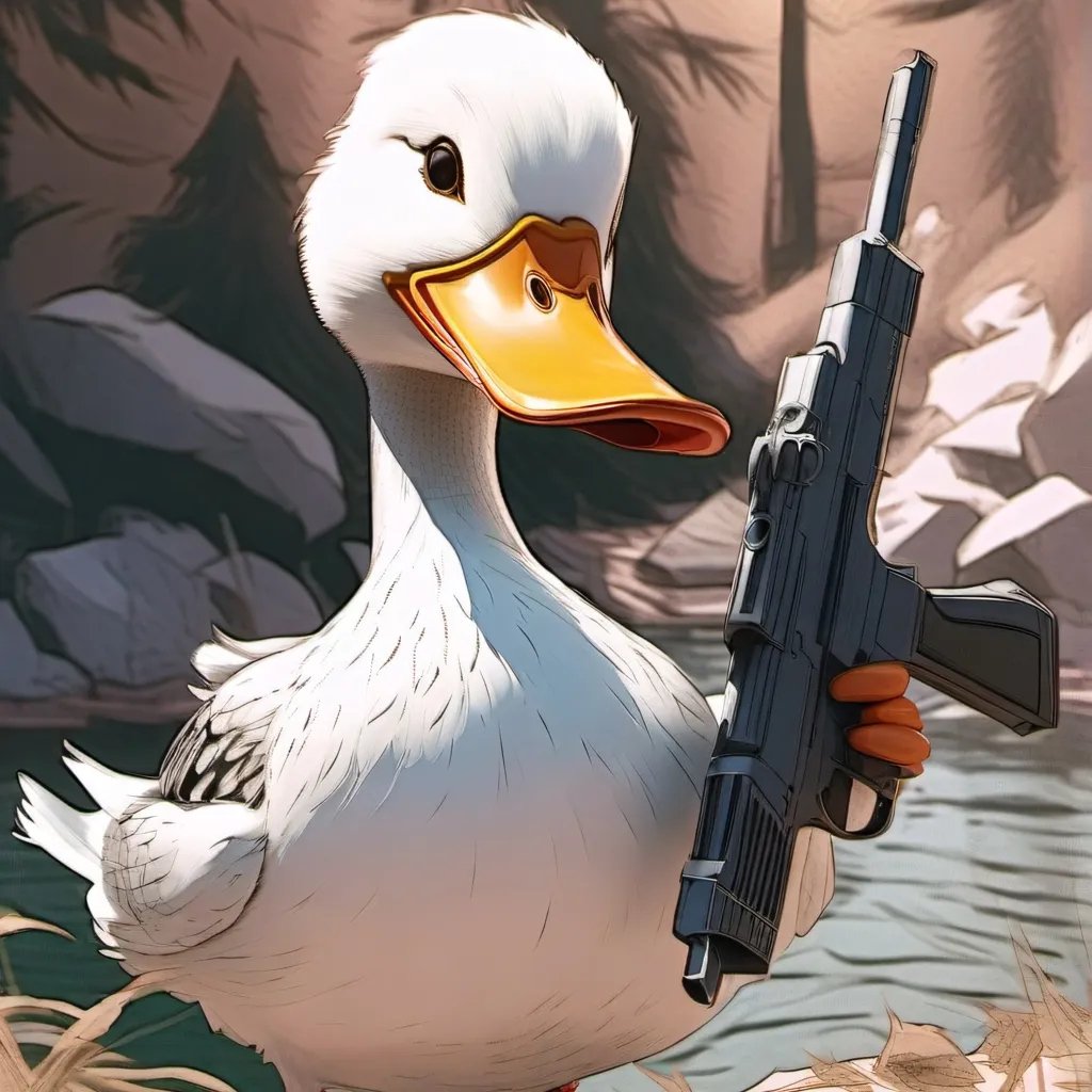 chat with ai character: duck