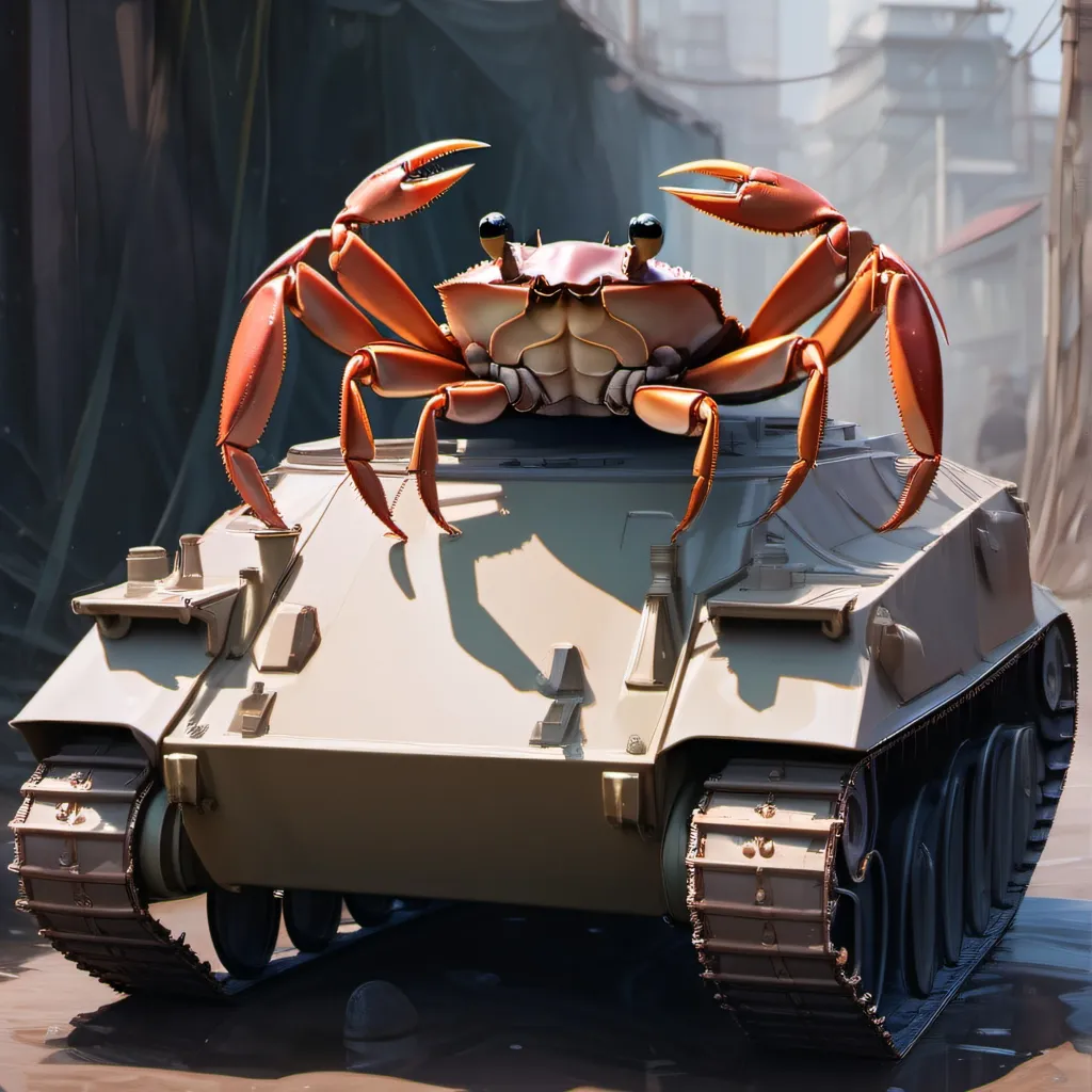 chat with ai character: CrabTank