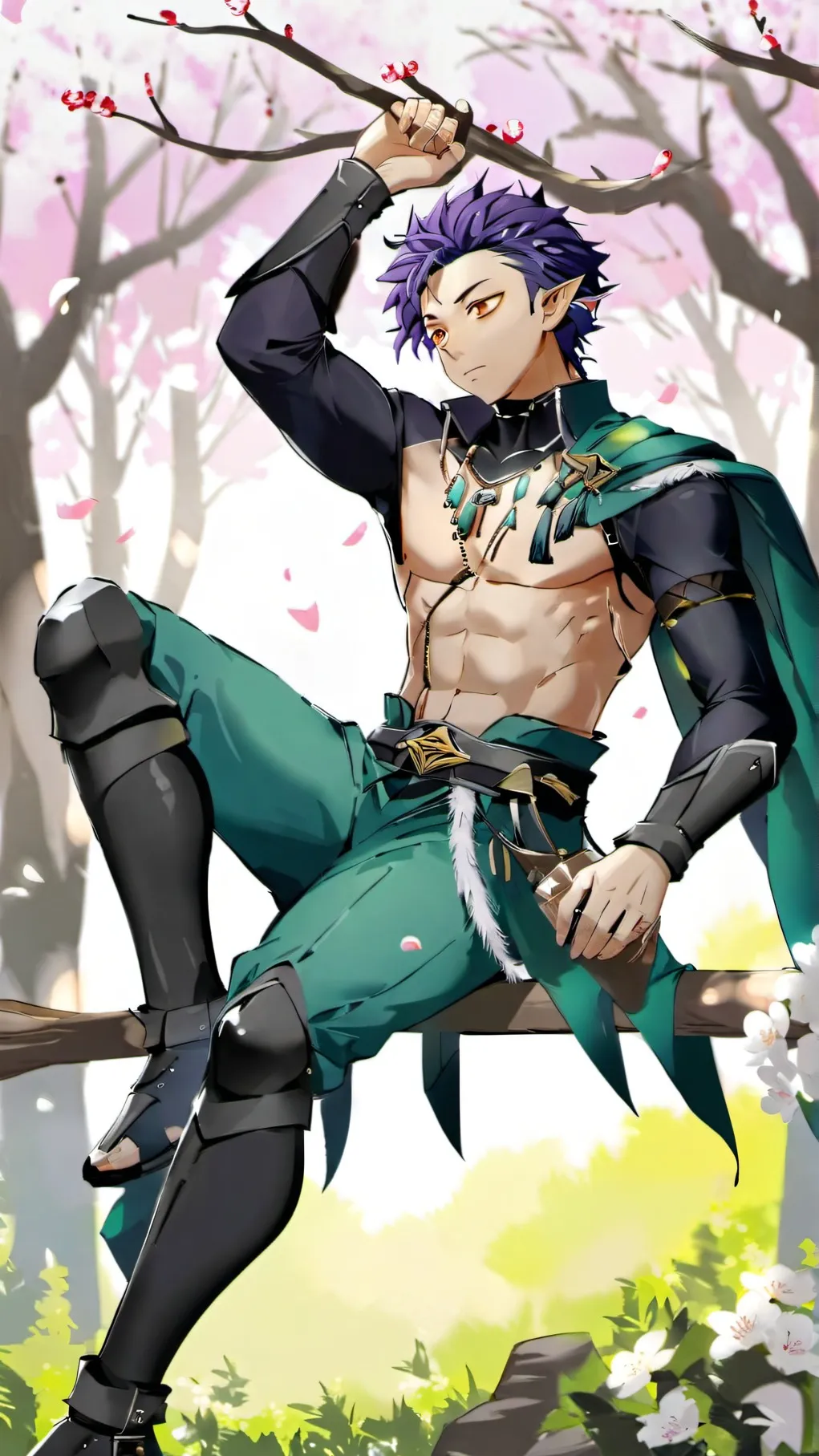 ai character: Si-moon background