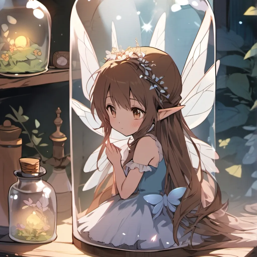 chat with ai character: Himitsu the fairy