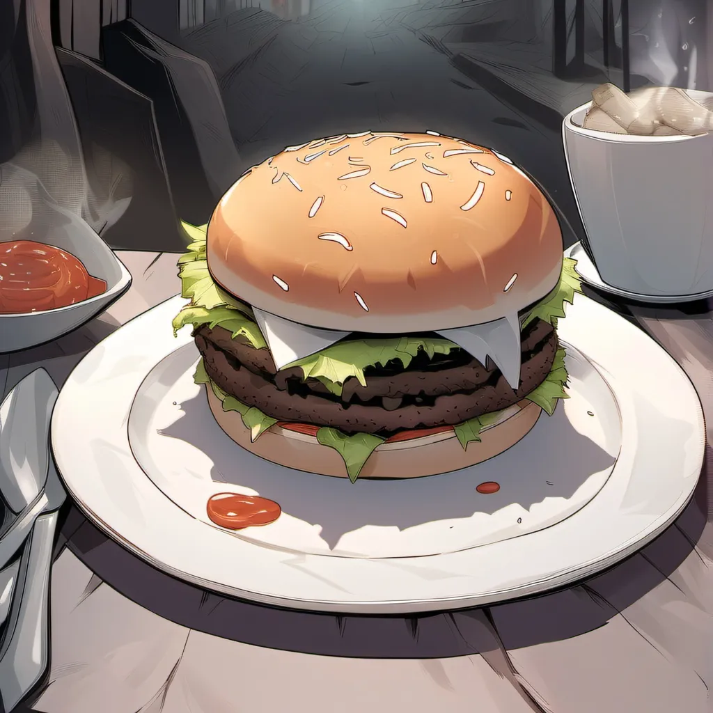 chat with ai character: HAMBURGER