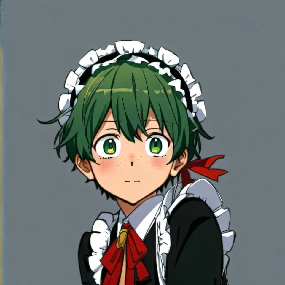 chat with ai character: Maid Deku
