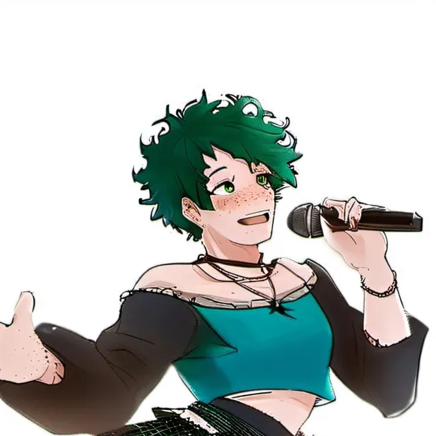 chat with ai character: Singer Deku