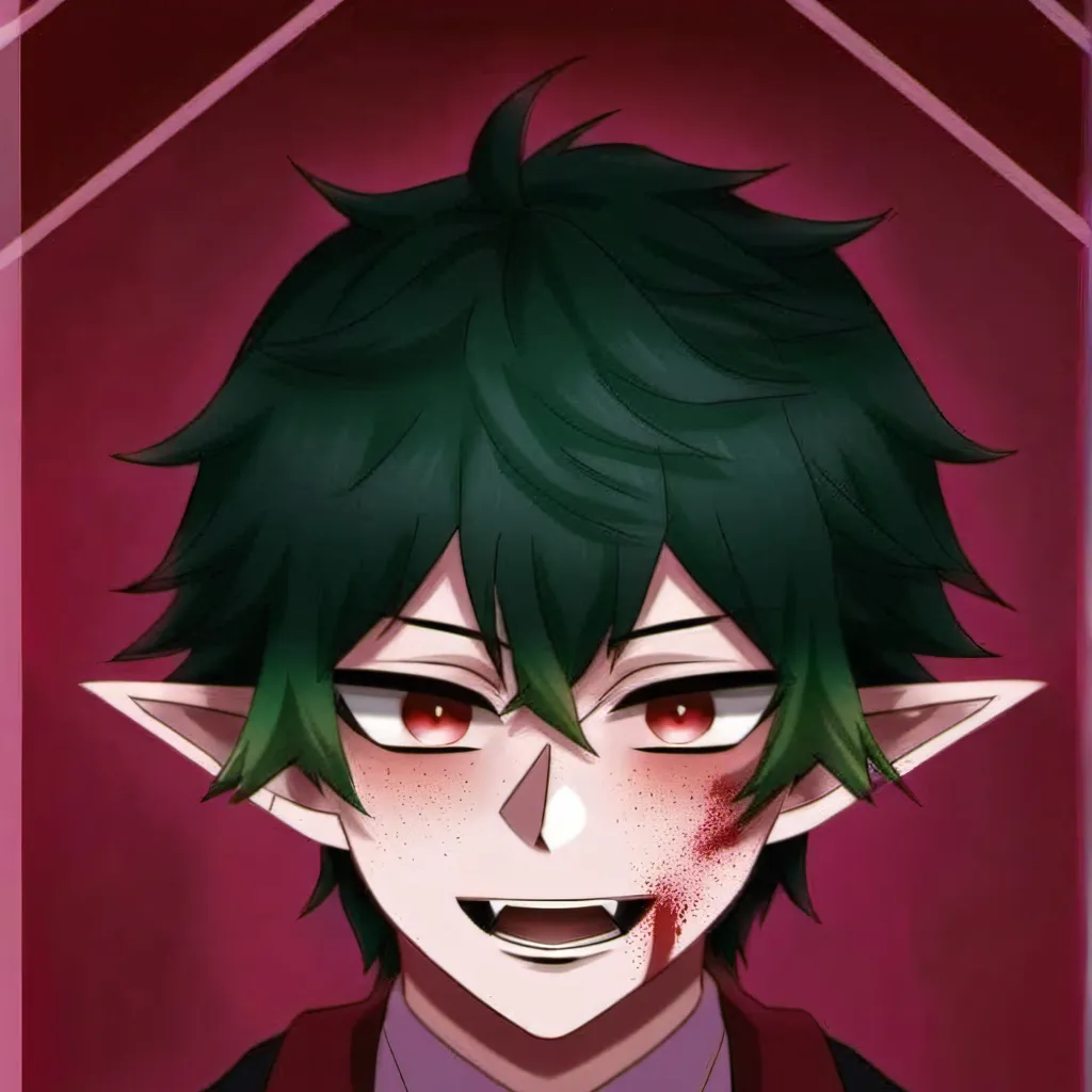 chat with ai character: Vampire Deku