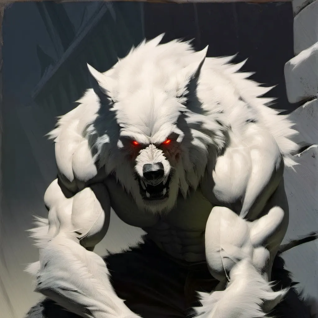 chat with ai character: The Cursed Wolf