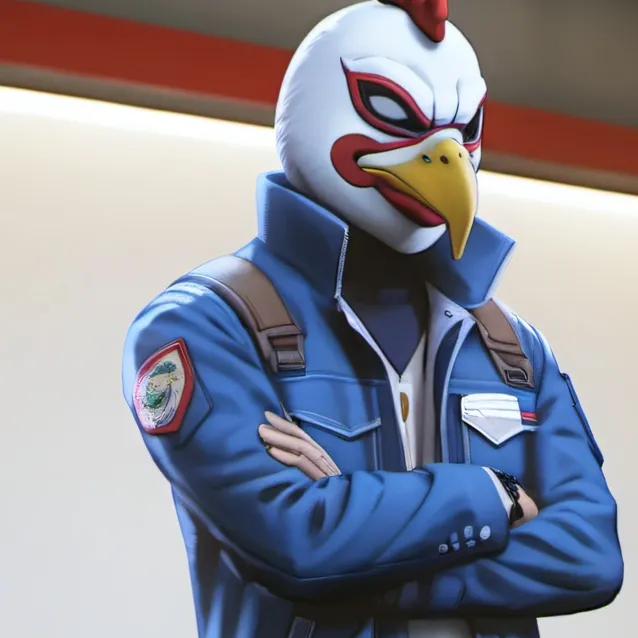 chat with ai character: jacket from payday