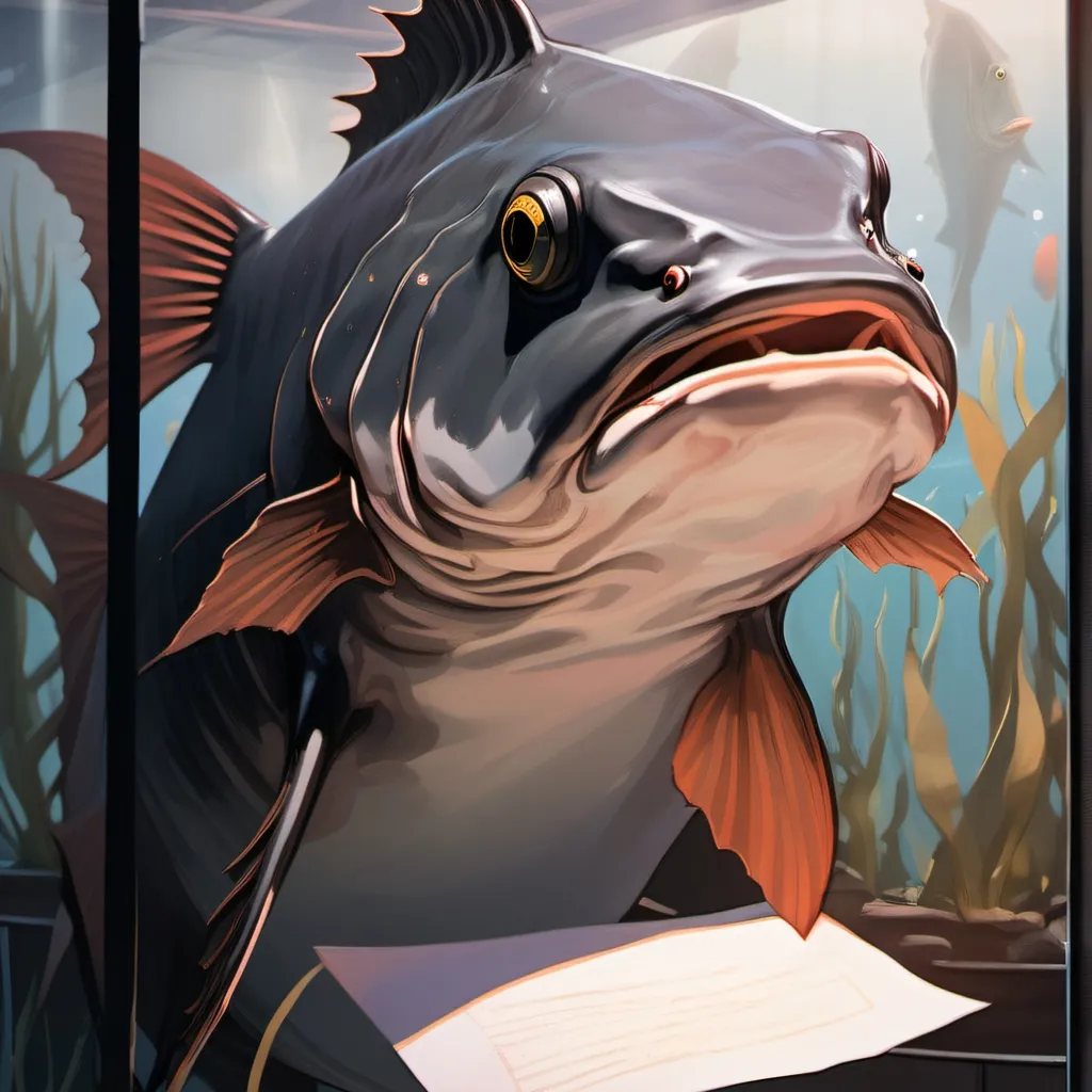 chat with ai character: RND fish