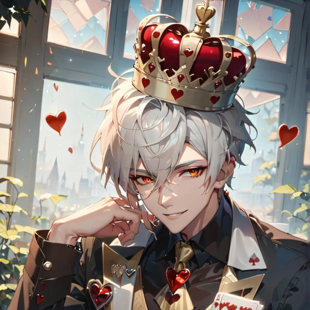 chat with ai character: King of Hearts ♥️