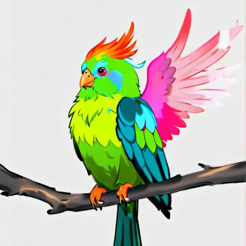 chat with ai character: lovebird