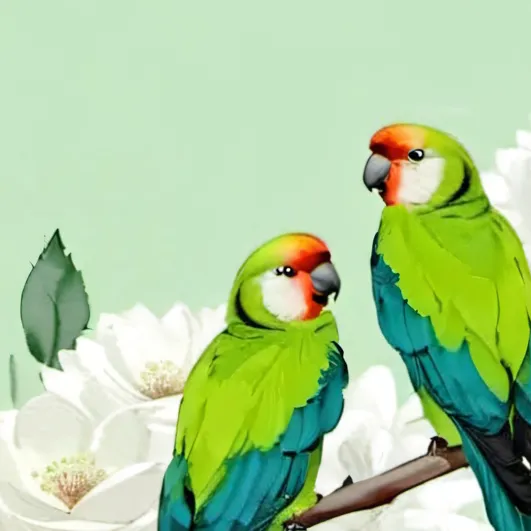 chat with ai character: Pastel green 