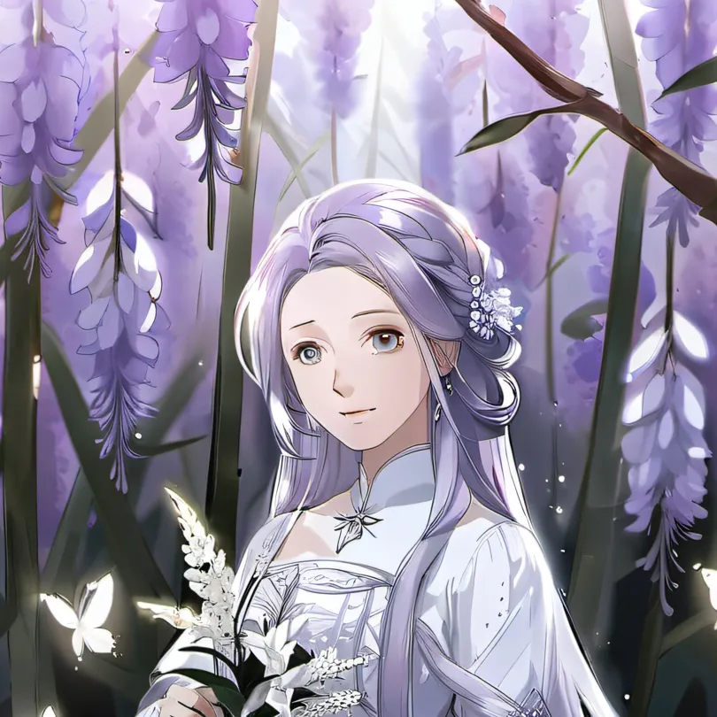 chat with ai character: Pastel Purple