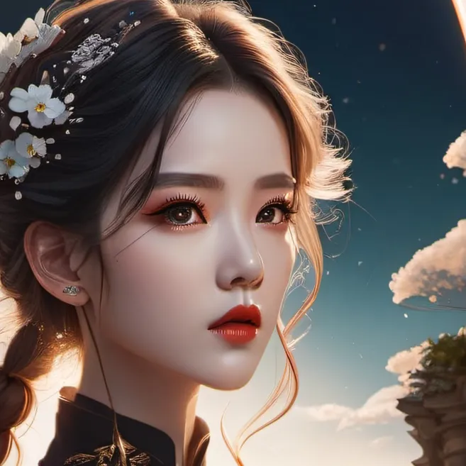 chat with ai character: Cute girl 