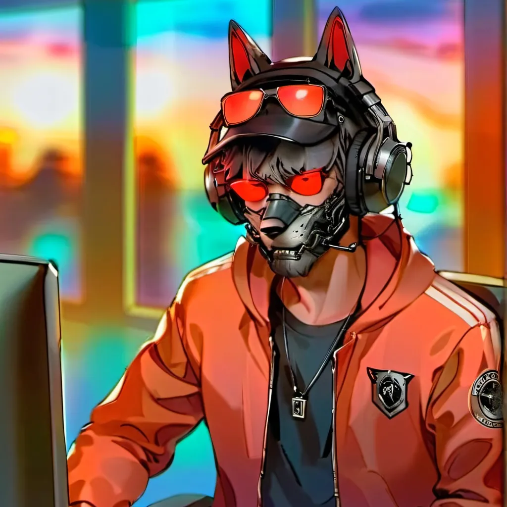 chat with ai character: rookiecyberwolf