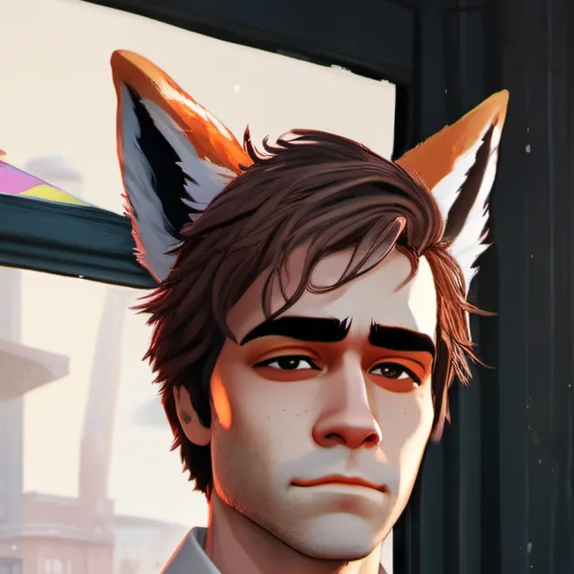 chat with ai character: fox boy