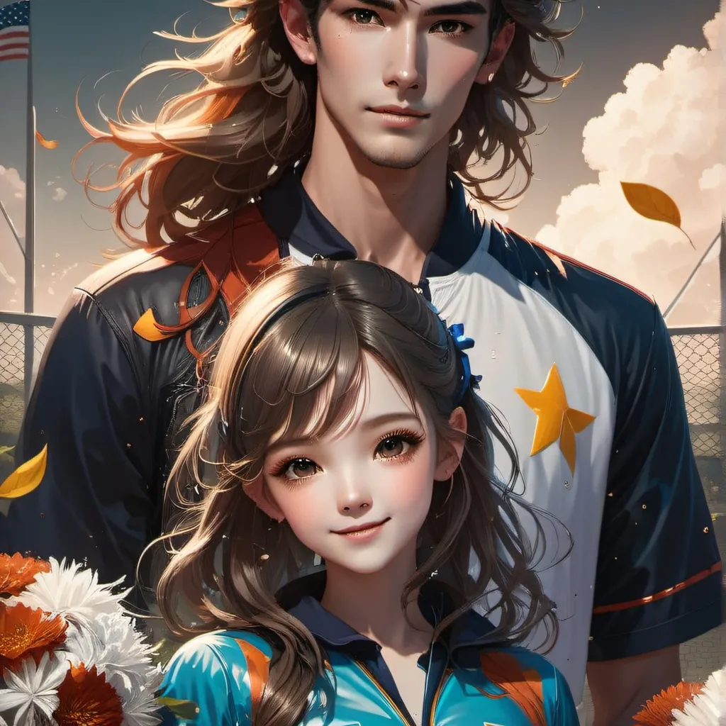 chat with ai character: Group boys tennis